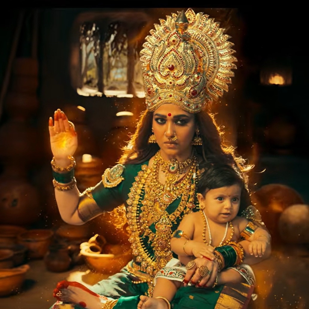 Mookuthi Amman 2 teaser: Nayanthara returns as Goddess to battle bigger evil