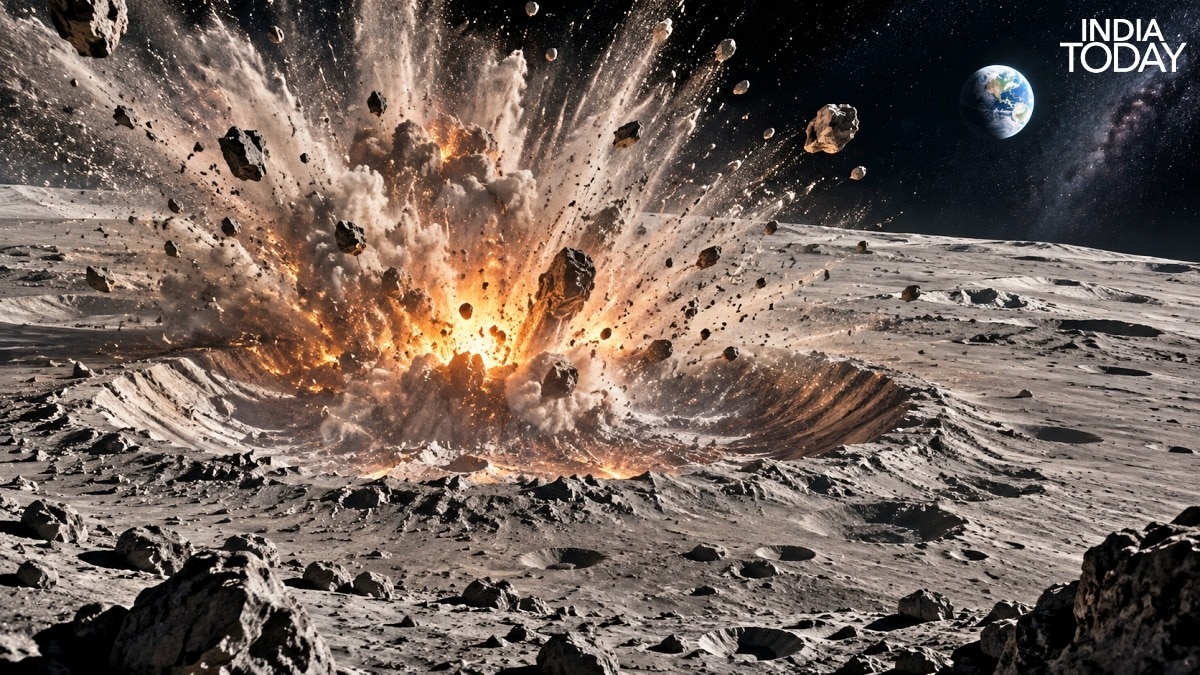Chandrayaan-1 finds signs of an ancient crash that reshaped the Moon