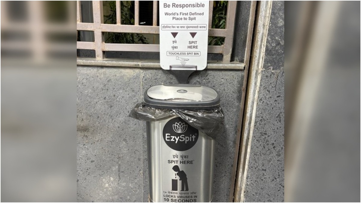 Mumbai Metro's 'Spit Bin' comes with one awkward question about its own rules