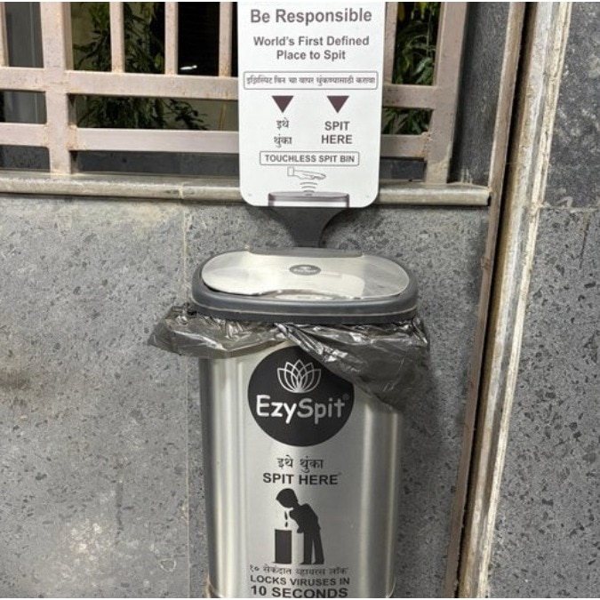 Mumbai Metro’s ‘Spit Bin’ comes with one awkward question about its own rules