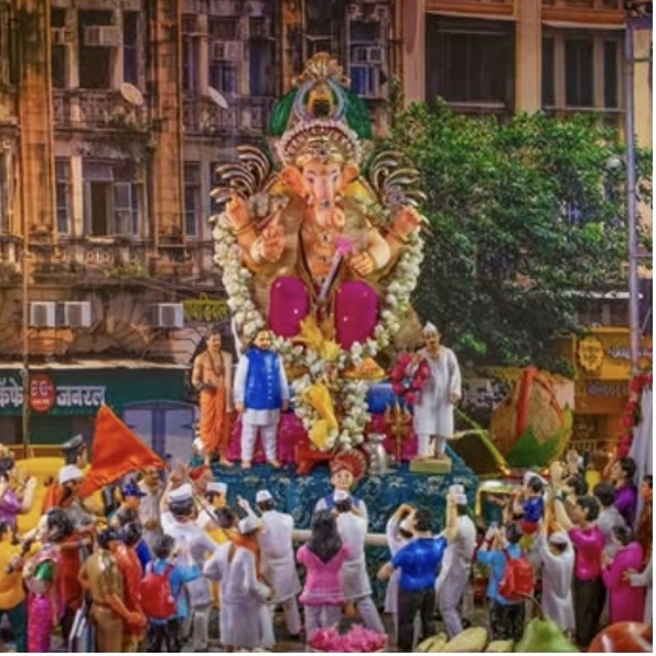 Mumbai VFX artist recreates iconic Girgaon Chowpatty Ganesh Visarjan, shares video
