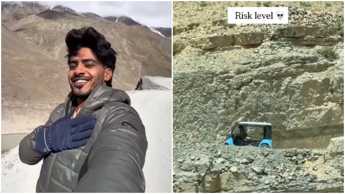 Muzaffarnagar e-rickshaw driver's daring drive through Spiti's rocky roads goes viral