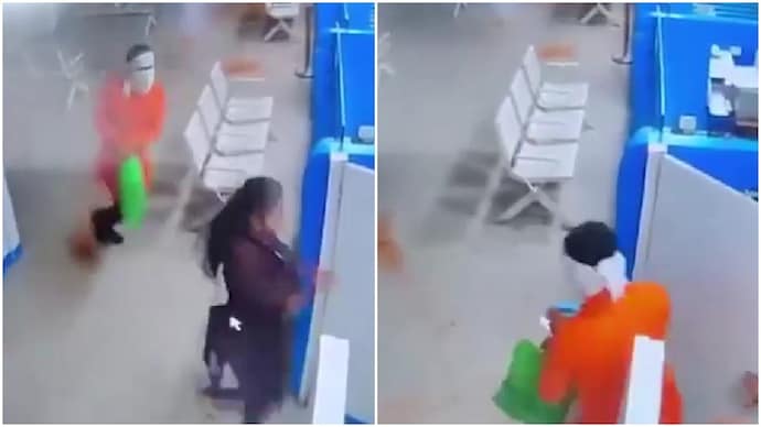 Nagpur man throws chilli powder into SBI staff's eyes, escapes with Rs 4 lakh Nagpur man throws chilli powder into SBI staff's eyes, escapes with Rs 4 lakh
