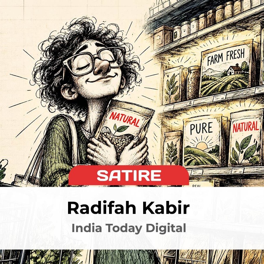Natural, chemical-free, no added MSG: words that make us feel safe. Clean labelling swaps a feared additive for an identical one under a friendlier name. Not cleaner food, just adulteration that learned to market itself. (Photo: Vashu Sharma/India Today)