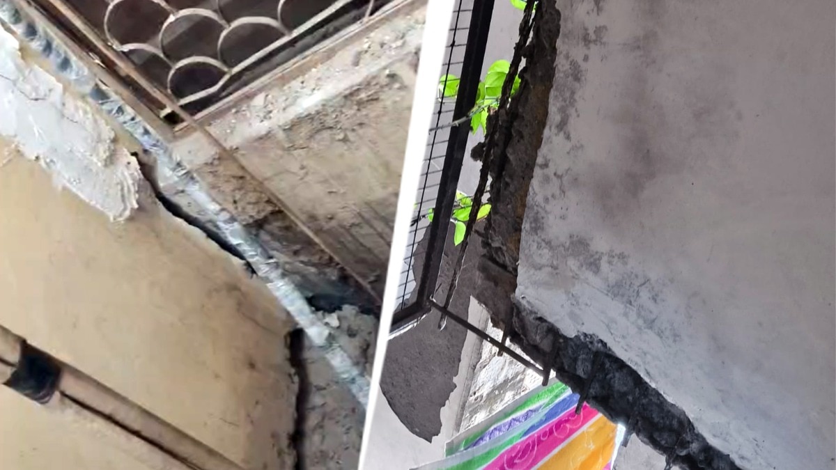 Structural Failure in Delhi Paying Guest Accommodation Forces Student Evacuation