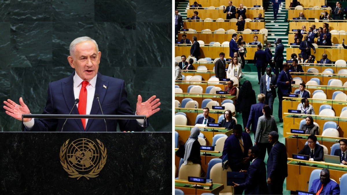 Netanyahu Brands UN Diplomats 'Moral Cowards' After Walkout