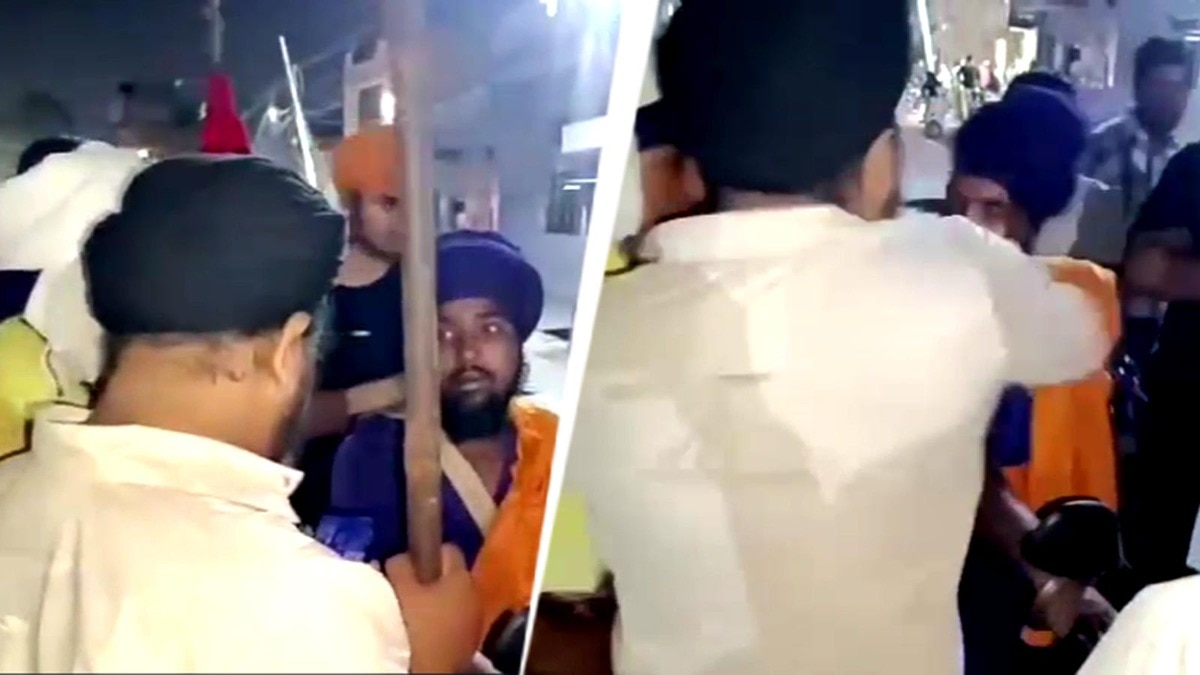 Nihang protest turned violent in Amritsar