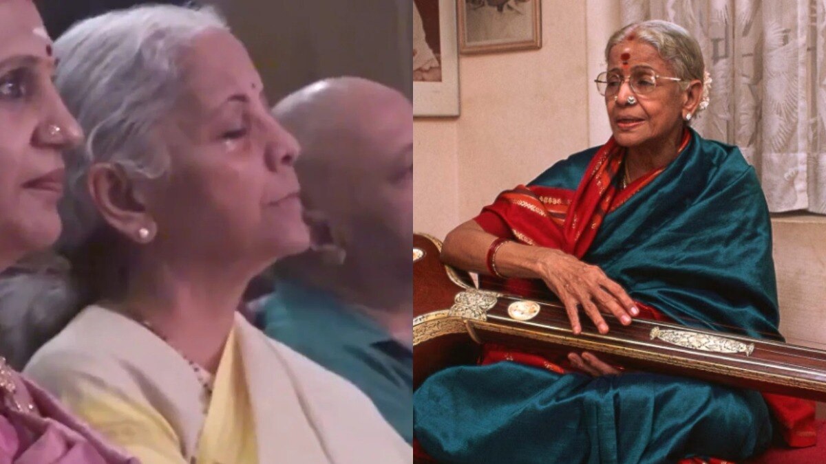 Nirmala Sitharaman tears up at MS Subbulakshmi anniversary event. Watch