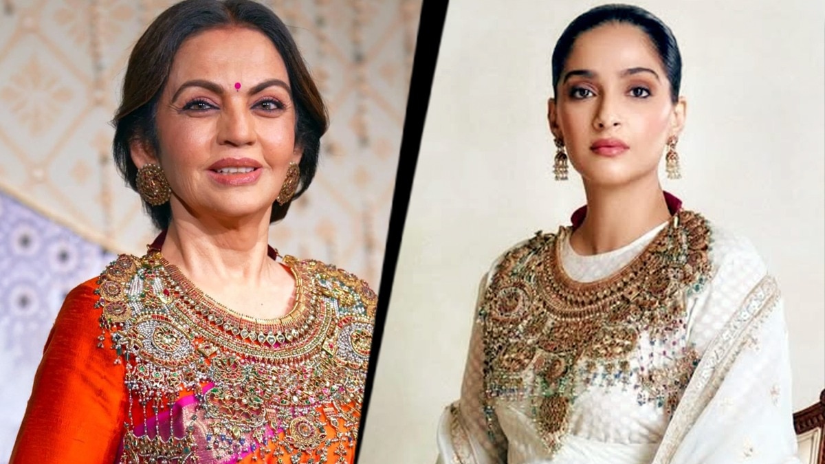 Before Nita Ambani, Sonam Kapoor rocked that ginormous maharani haar