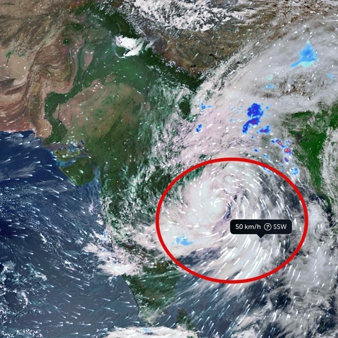 Heavy rain hits Andhra as deep depression moves in with 75 kmph winds