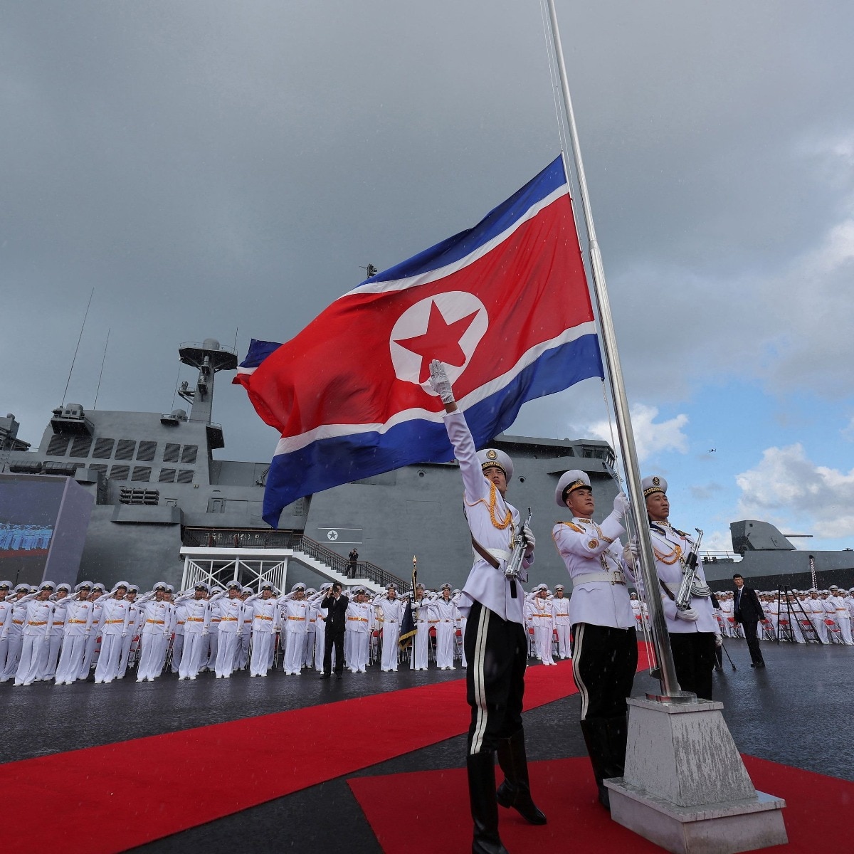 North Korean national anthem played in South Korea's hockey match
