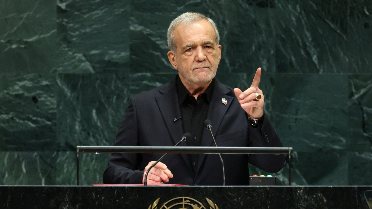 Iran will not surrender, but open to talks: Pezeshkian's UNGA message to Trump