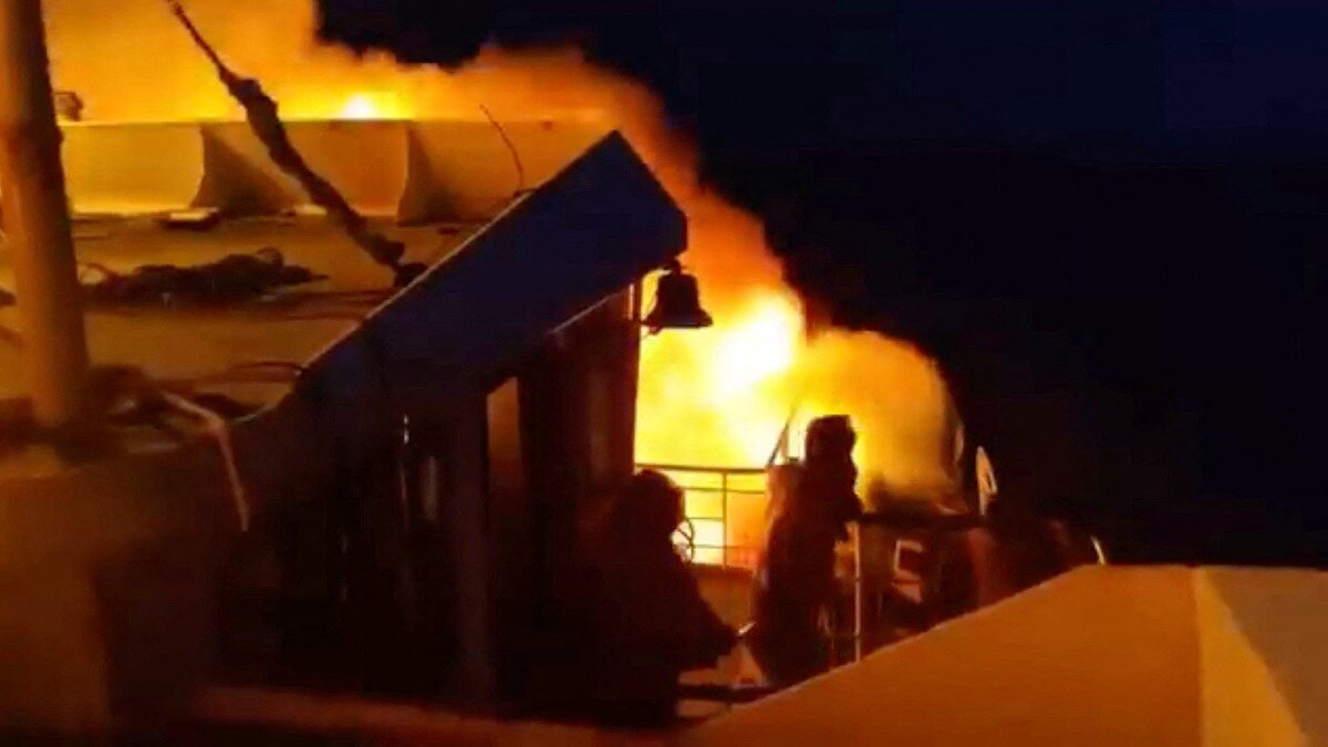 Philippines ferry fire