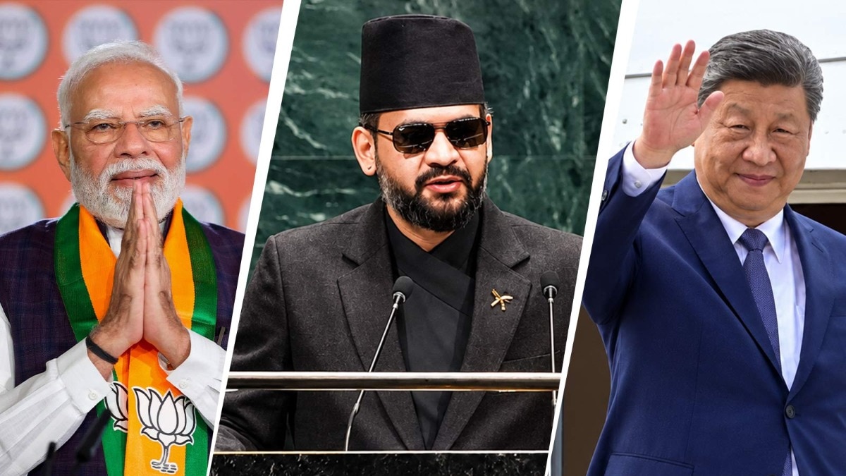 PM Modi, Nepal PM Balen Shah and China's Xi Jinping PM Modi, Nepal PM Balen Shah and China's Xi Jinping