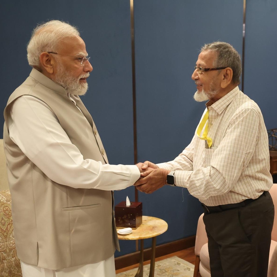 Modi's school friend gets disputed land back from BJP MLA after meeting PM
