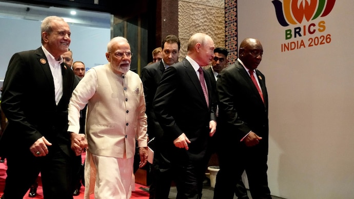 PM Modi with Iranian President Masoud Pezeshkian PM Modi with Iranian President