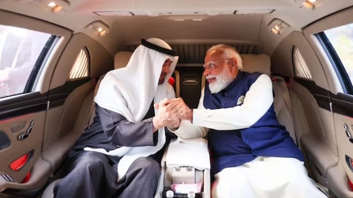 PM Modi and UAE President Sheikh Mohamed discussed West Asia developments and ways to deepen India-UAE ties during a phone call. (File Image: X/@NarendraModi)