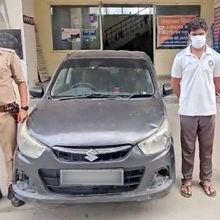 Caught on camera: Speeding car hits students in Greater Noida, driver arrested