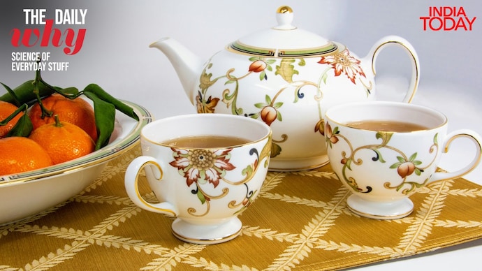 Pour a cup of chai slowly and a thin trickle doubles back under the lip and runs down the outside, the everyday nuisance physicists call the teapot effect. (Photo: Unsplash) Pour a cup of chai slowly and a thin trickle doubles back under the lip and runs down the outside, the everyday nuisance physicists call the teapot effect. (Photo: Unsplash)