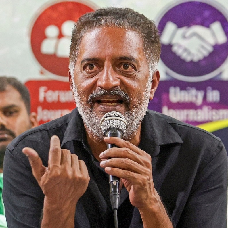 Give him one year: Prakash Raj reacts to CM Vijay's governance, meeting with Ajith