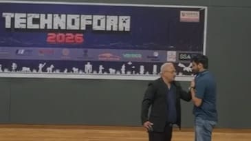 Engineering professor grabs student by collar on stage in Gujarat, sparks Internet row Engineering professor grabs student by collar on stage in Gujarat, sparks Internet row