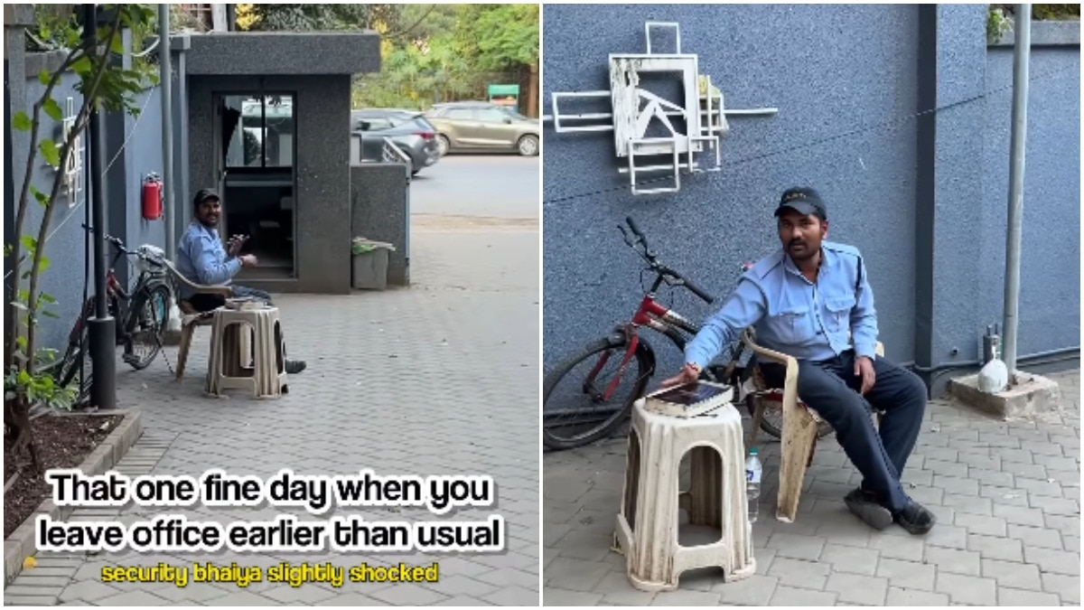 Pune woman shares how security guard became her 'first friend' at new job