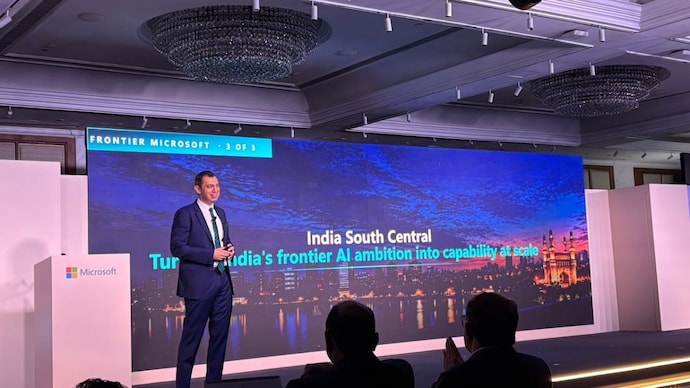 Puneet Chandok, President, Microsoft India and South Asia at the Microsoft AI Infrastructure Summit Puneet Chandok, President, Microsoft India and South Asia