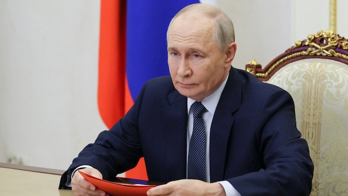 Russia's President Vladimir Putin chairs a meeting with permanent members of the Security Council via a video link in Moscow, Russia on September 4, 2026. (Photo: Reuters) Putin