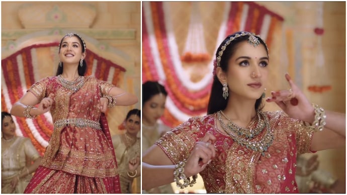 Radhika Ambani performs graceful dance at Ganesh Chaturthi celebrations in Antilia (Photos: @iifa/Instagram) Radhika Ambani performs elegant dance at Ganesh Chaturthi celebrations in Antilia