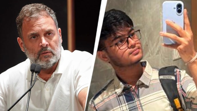 Rahul Gandhi spoke with Sahil Wakode's family