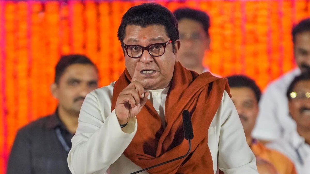 Raj Thackeray called for greater vigilance ahead of Ganesh festival. (File Photo: PTI) Raj Thackeray has said that the president of the Maharashtra-born NCP should be a Marathi