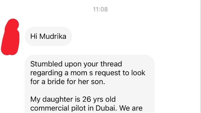 Rajasthan woman’s LinkedIn rishta post leads to another matchmaking request (Photo: Mudrika Kavdia/X) matchmaking