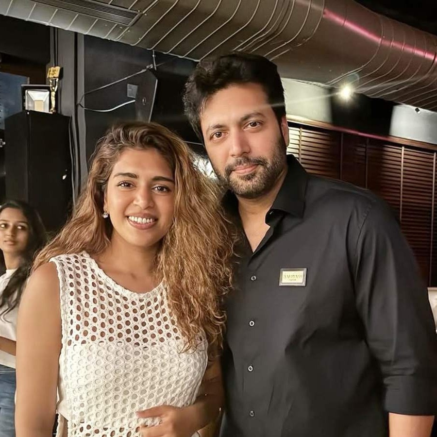 Actor Ravi Mohan introduces singer Keneeshaa as composer months after split