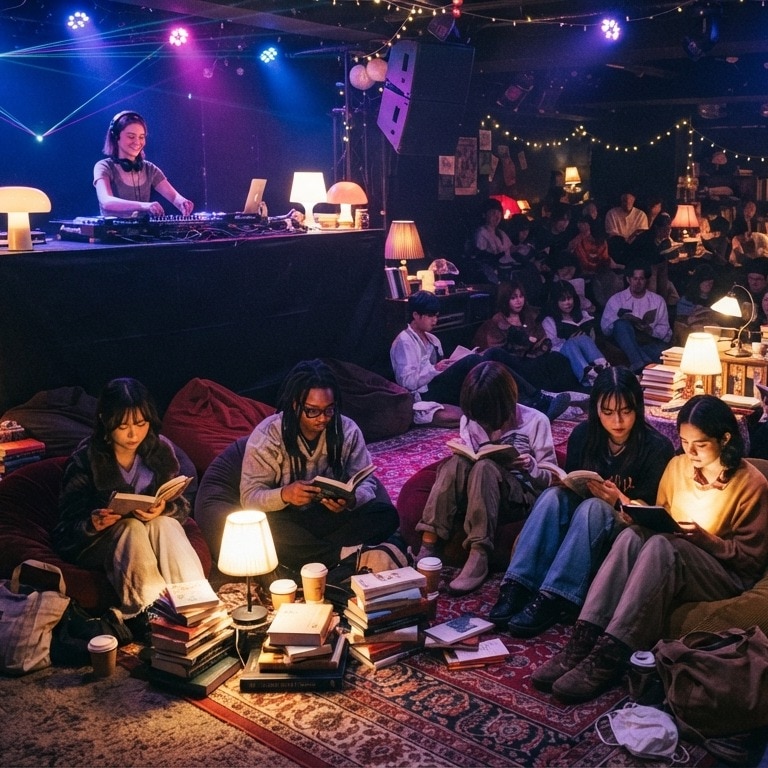 Reading raves is how booklovers are taking over clubs