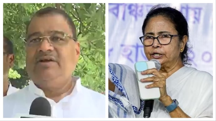Rebel TMC MLA Akhruzzaman Ansari issued a stern warning to the camp led by Mamata Banerjee. (Screengrab: ANI/file photo) Rebel TMC MLA Akhruzzaman Ansari