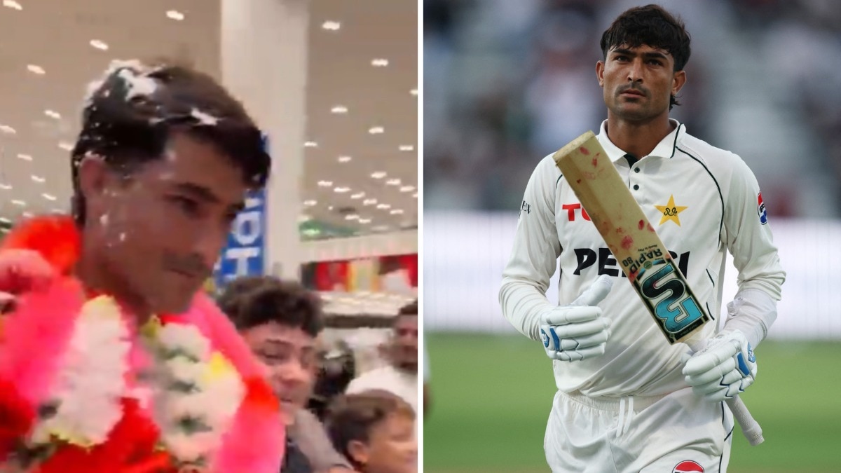 Razaullah gets grand welcome in Islamabad after impressive Test debut: Watch