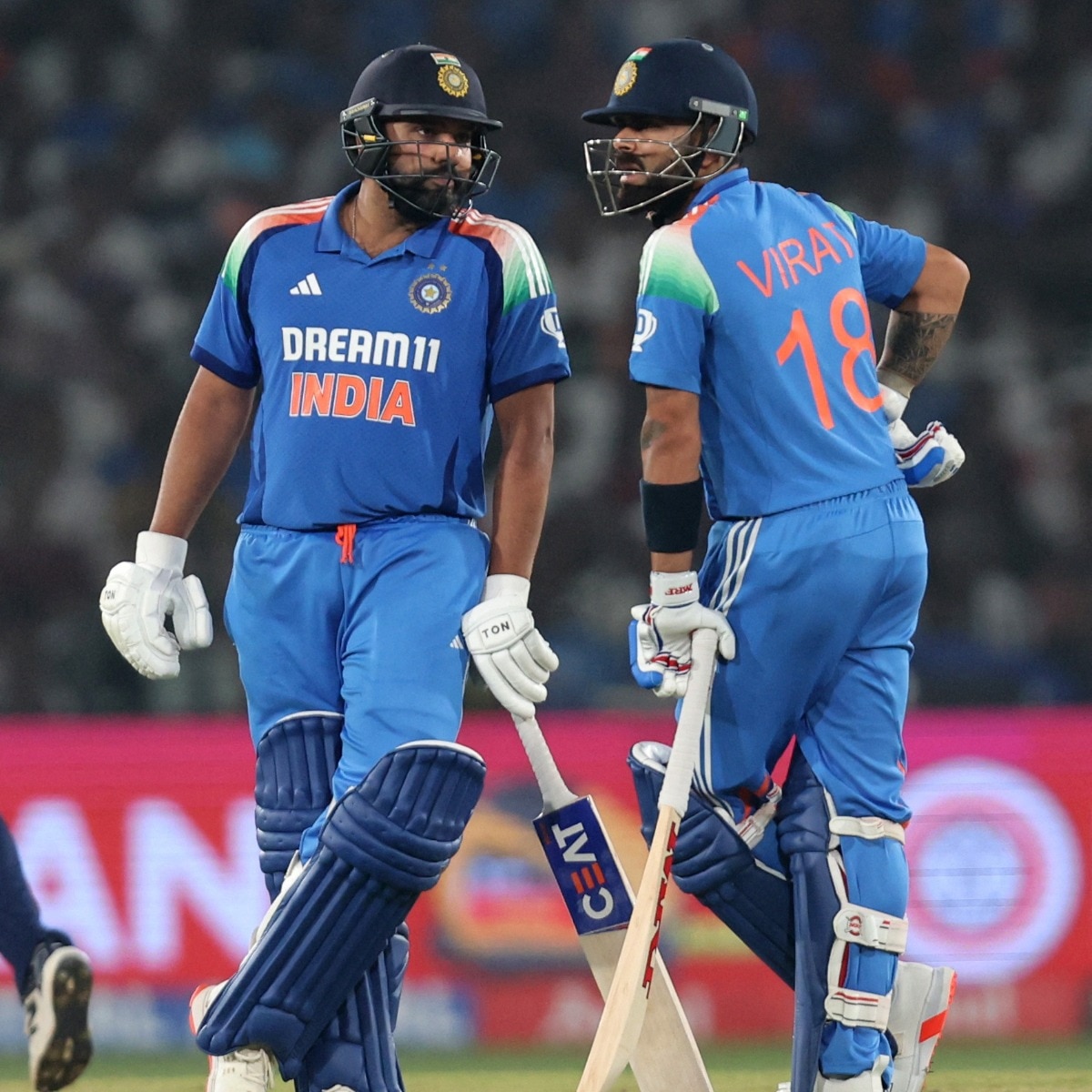 Rohit and Kohli reunite in India camp before West Indies ODIs