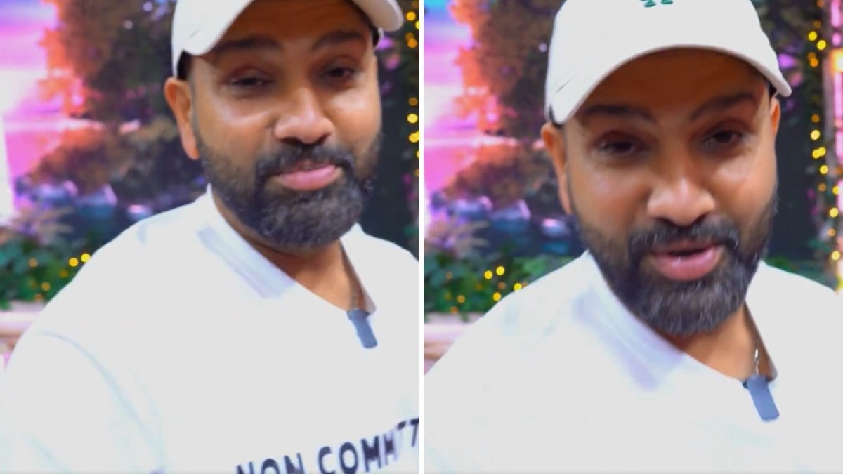 Rohit Sharma’s “non-committal” T-shirt sparks speculation about Ajit Agarkar remark