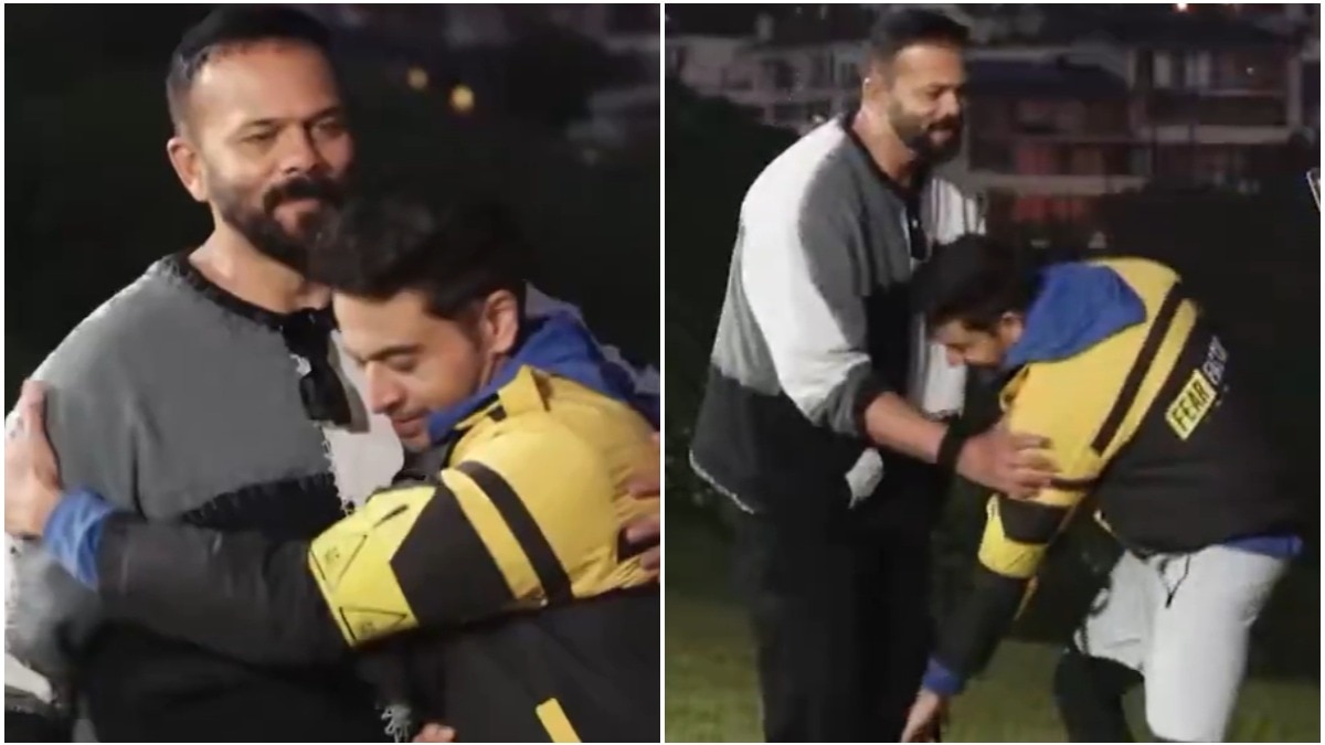 KKK15: Gaurav Khanna gets teary-eyed, touches Rohit Shetty's feet as he exits show