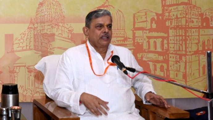 RSS general secretary Dattatreya Hosabale said India's rise should benefit humanity rather than seek to dominate other nations. (Photo: PTI/File) होसबाले ने कहा कि RSS पर रोक की बातें पुरानी है (Photo: PTI)