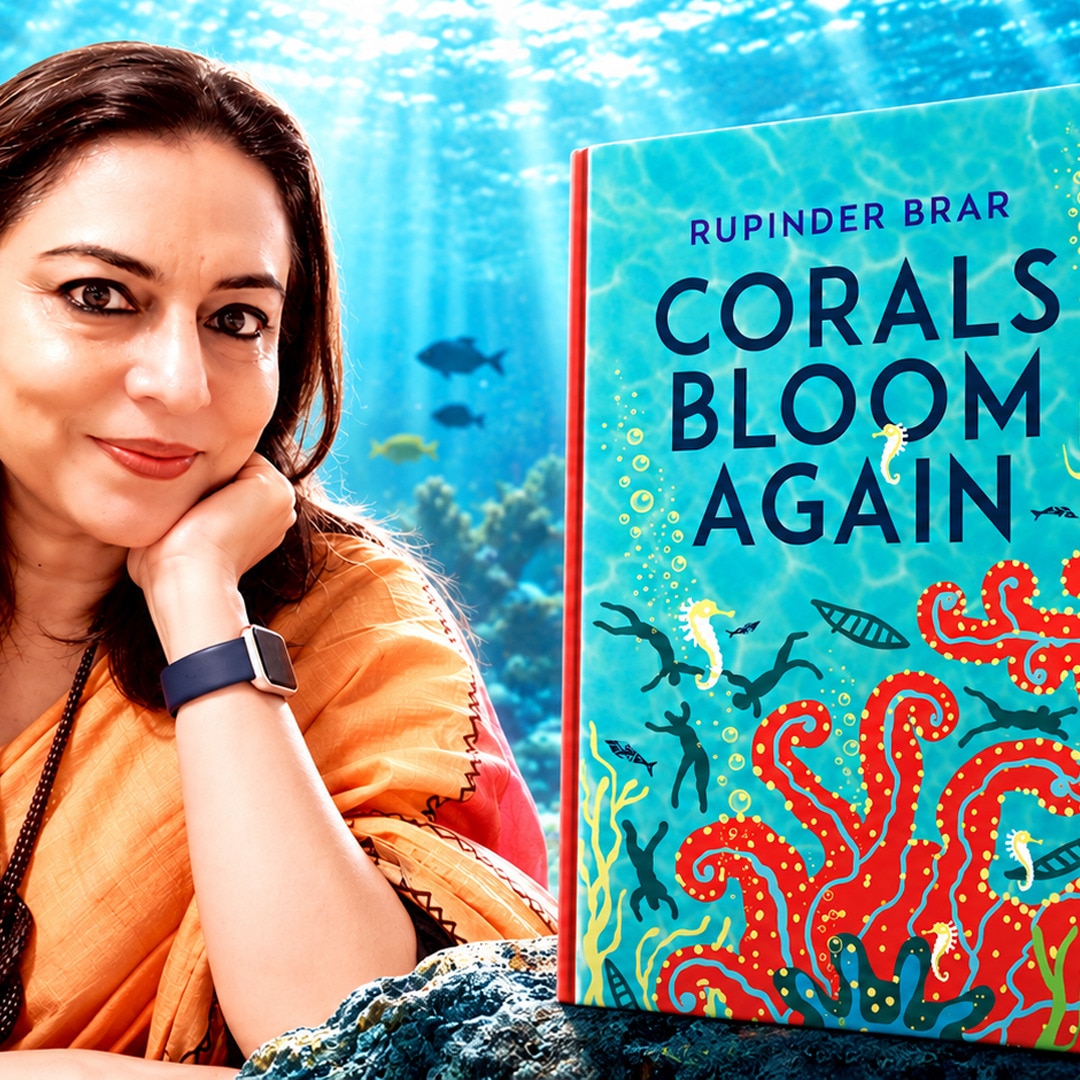 Rupinder Brar is the author of Corals Bloom Again