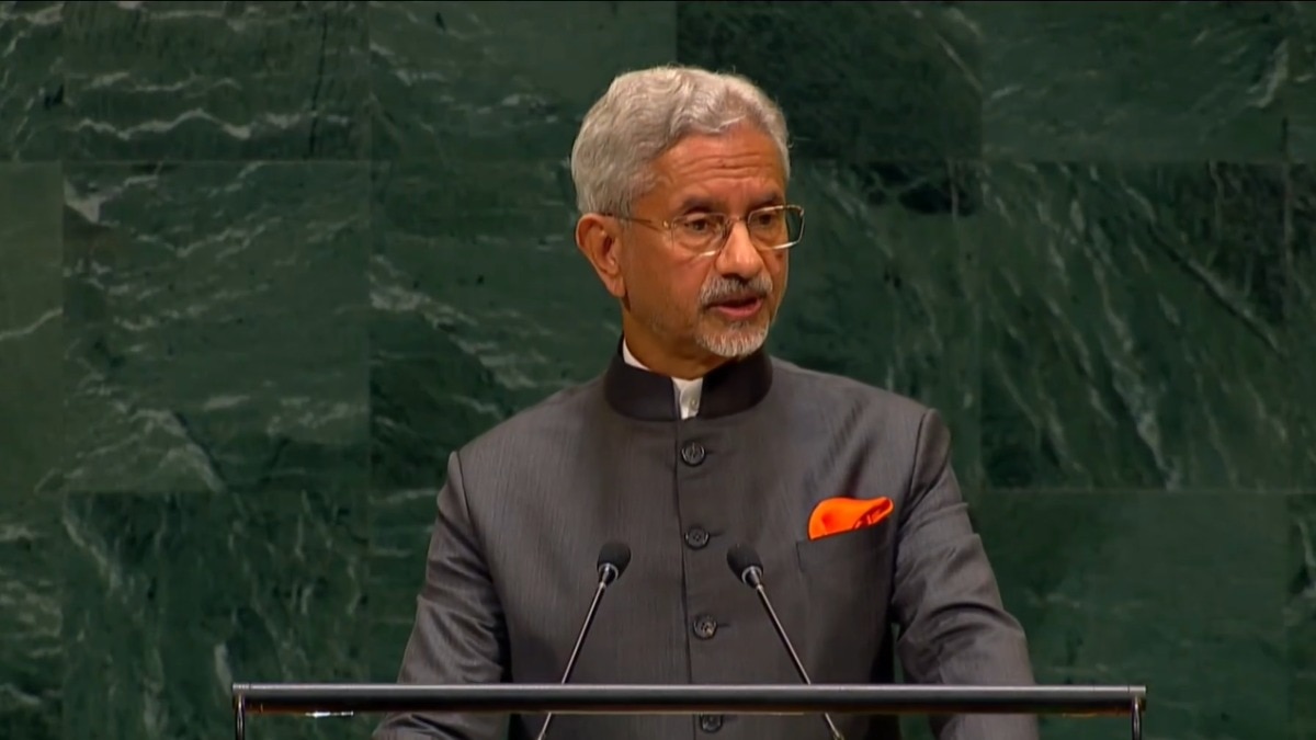 Jaishankar tells UN that terrorism supporters must face accountability