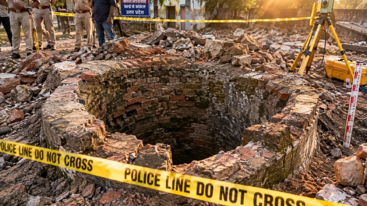 Day after Saharanpur mosque demolished, well emerges from beneath rubble