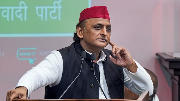 Samajwadi Party National President Akhilesh Yadav during a recent press conference in Lucknow. (Photo: PTI) Samajwadi Party National President Akhilesh Yadav during a recent press conference in Lucknow. (Photo: PTI)