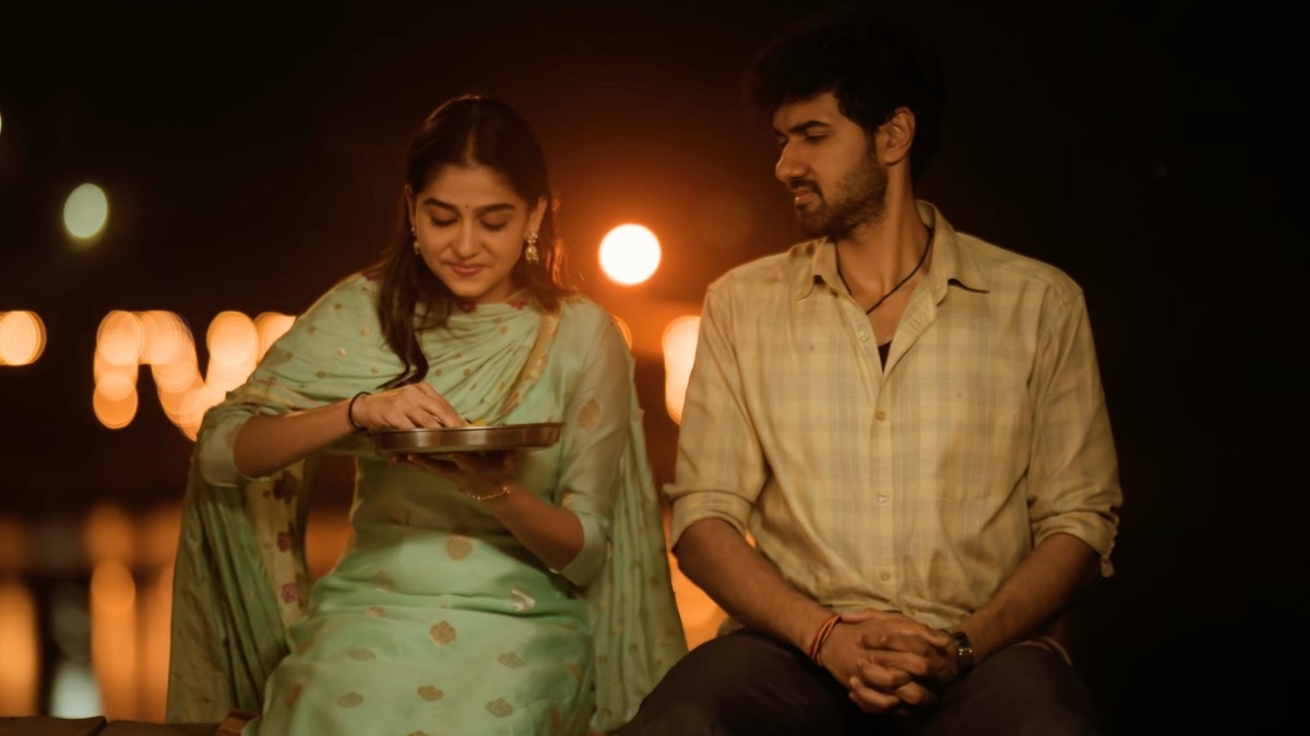 A picture from the teaser of Antha Ramuloru Choosukuntaru, starring Sangeeth Shoban and Anaswara Rajan. Photo: Youtube/Dheeraj Mogilineni Entertainment