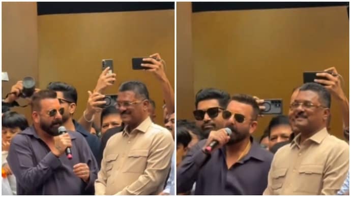 Actor Sanjay Dutt quipped about his time in Yerwada jail while sharing the stage with Maharashtra Transport Minister Pratap Sarnaik. Sanjay Dutt refuses Maharashtra minister's request to speak in Marathi at event