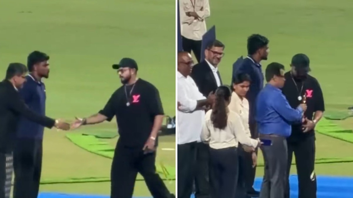 Sanju Samson snubs S Sreesanth at KCL final in viral video. Fans speculate rift