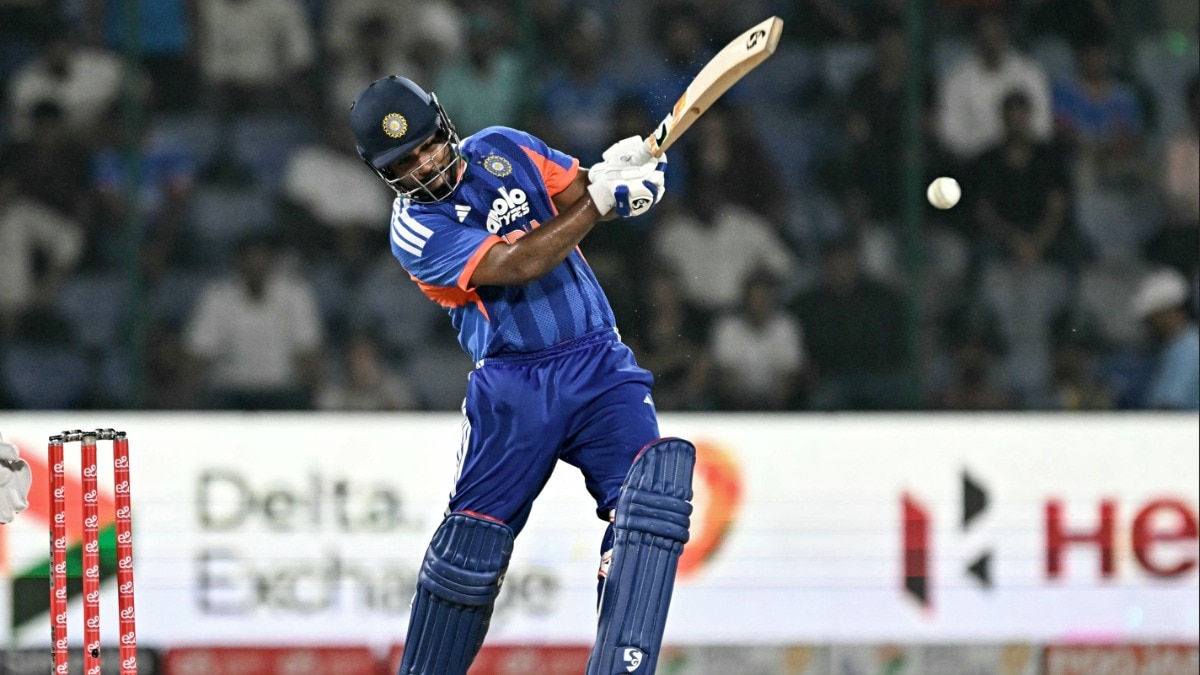 Sanju Samson scored a brilliant fifty in the 2nd T20I against Afghanistan. Courtesy: AFP Sanju Samson