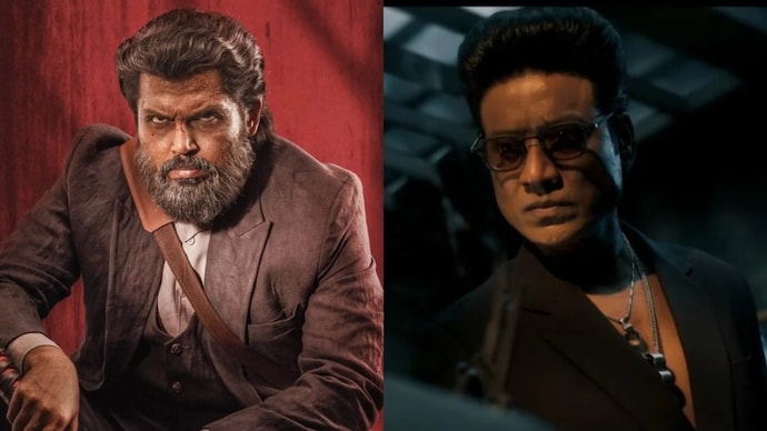 Karthi and SJ Suryah will have a face-off in Sardar 2. (Photo credit: Movie still) Karthi and SJ Suryah in Sardar 2