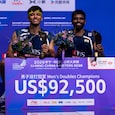 Satwiksairaj Rankireddy and Chirag Shetty Satwiksairaj Rankireddy and Chirag Shetty